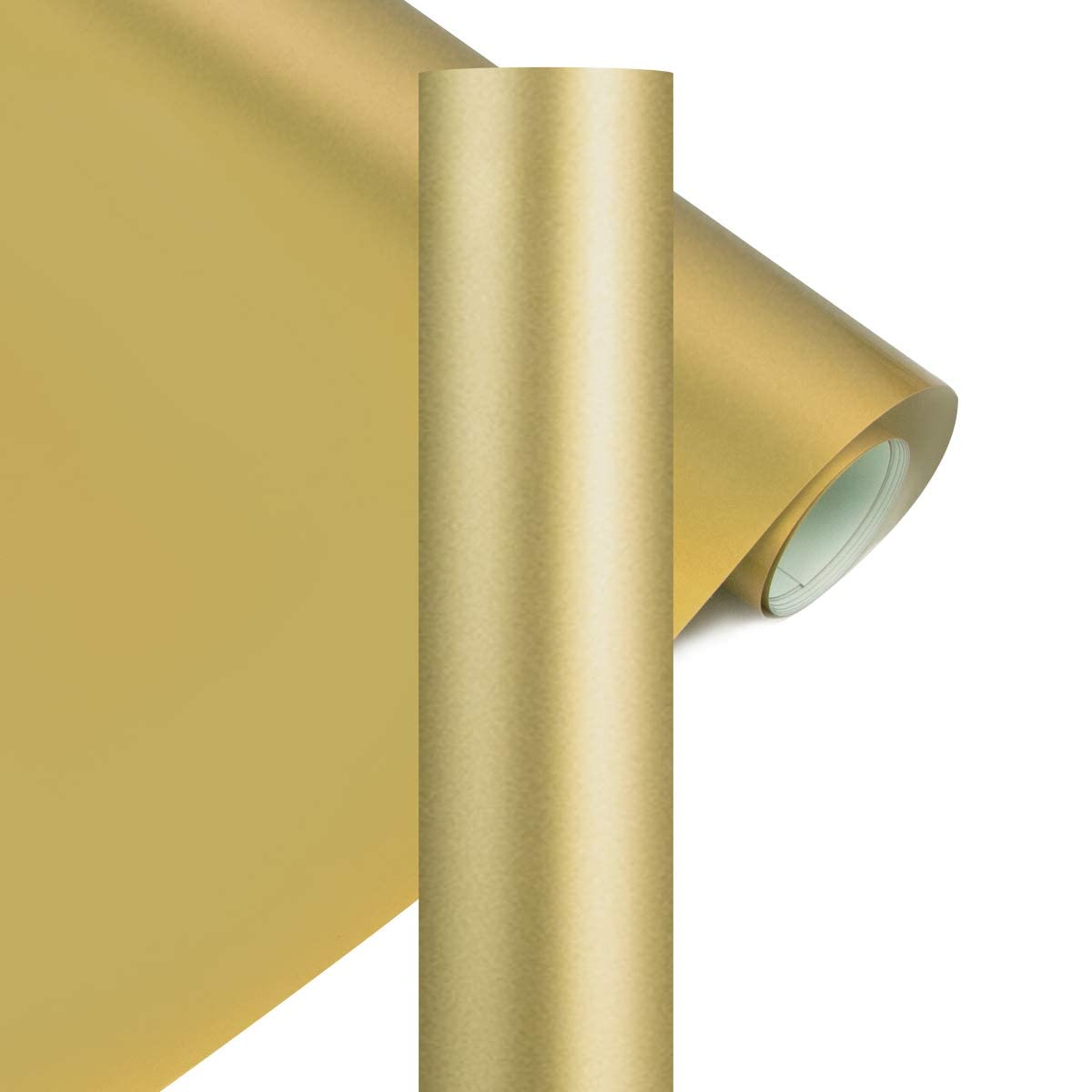

YRYM HT Iron-On Transfer Sheet 152x30cm Heat Transfer Vinyl Roll Rubber Sheet Gold Fabric Cotton Polyester T-Shirt Hat Bag DIY