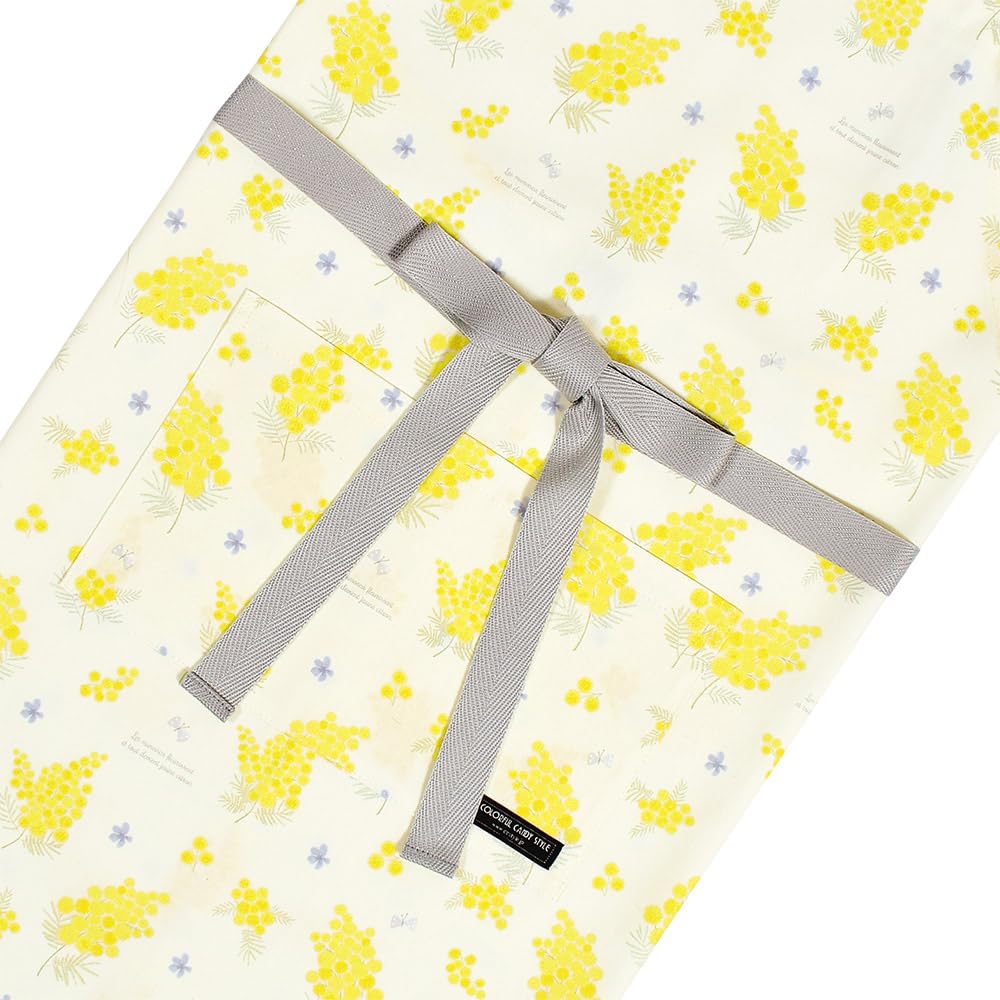 COLORFUL CANDY STYLE Apron for Girls Apron Mimosa Fleur Children, Kids, (130-160)