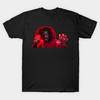 Men Black Print T-shirt Sho'Nuff - 2 No-Cut Heat Transfer Print Cotton Tshirt