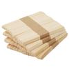 50pcs Ice Cream Sticks Ice Cream Stick Tongue Depressor Wooden Popsicle Stick Handmade Diy Natural Color Ice Cream Stick 114*10*2mm