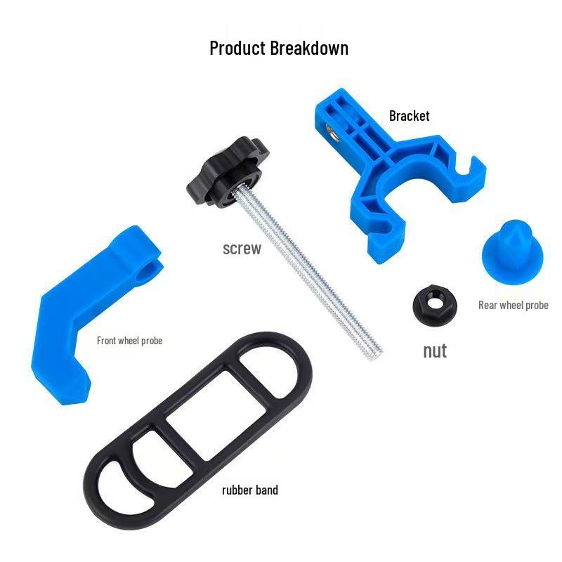 Mini Bicycle Wheel Truing Stand and Repair Tools for Mountain Bikes