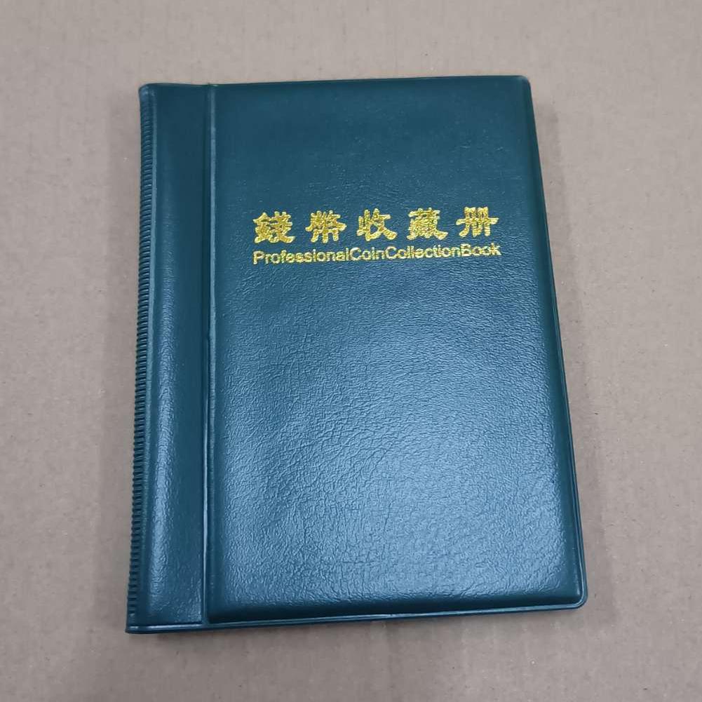 10 Pages 60 Pockets Coin Holders Collecting Album Storage Coin Collection Book Mini Currency Folder Holder Collecting