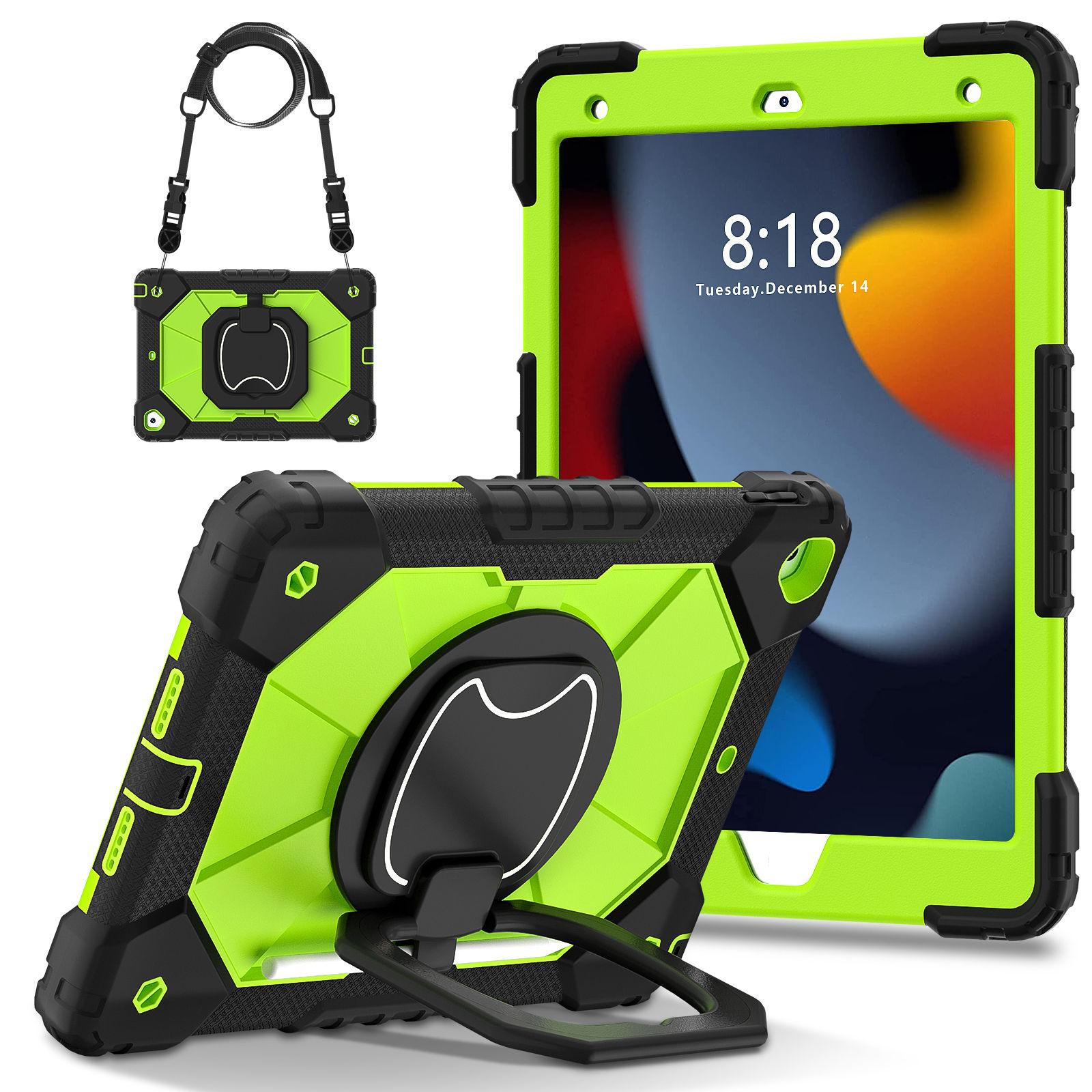 

For IPad 5th/6th/7th/8th/9th/10th 2022 Air 4/5 Pro 11 Pro 9.7 Case with Pencil Holder with 360 Rotating Foldable Stand Cover For iPad 10th 2022