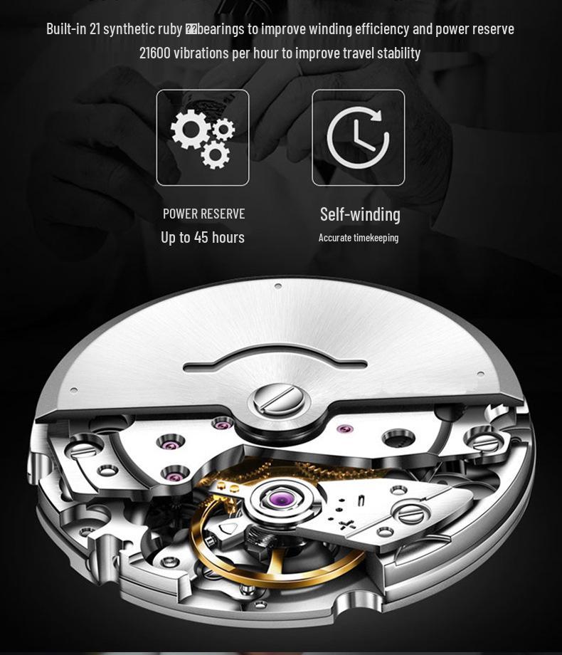 Duke of Lorraine 1950 Submariner Automatic Men's Calendar Waterproof Watch