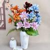 Artificial Dahlia Flower Wedding Hotel Restaurant Decoration Desktop Ornament