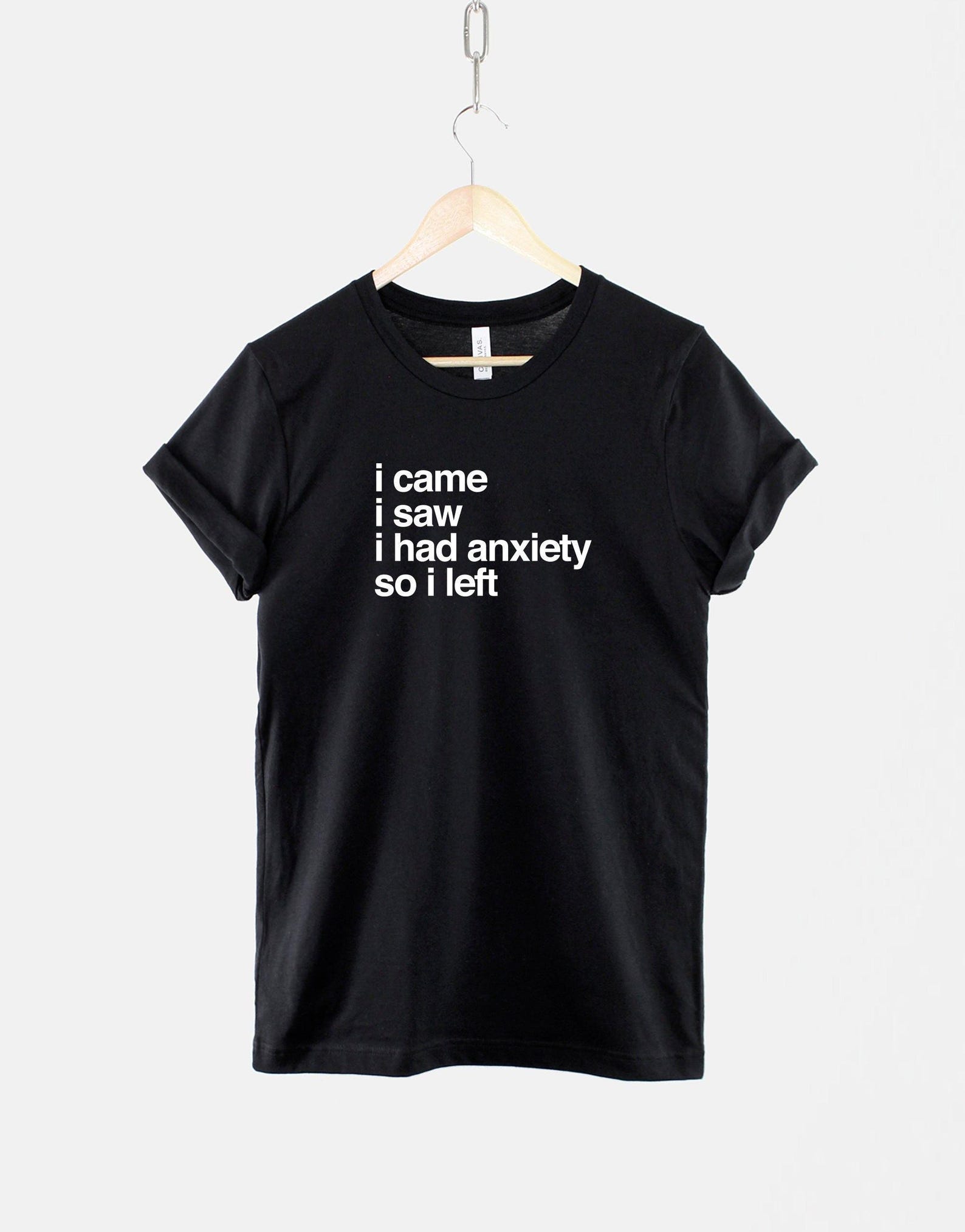Socially Awkward Introvert Tee - Anxiety Humor Shirt - Geeky Graphic Design, Soft Cotton, Casual Wear S
