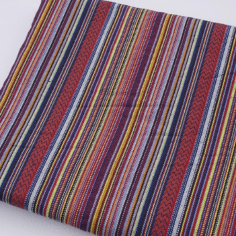 100x148cm Linen Fabric Thicken Ethnic Fabric Printed Canvas Cloth Diy Handmade Sewing Patchwork Decoration 100% Polyester
