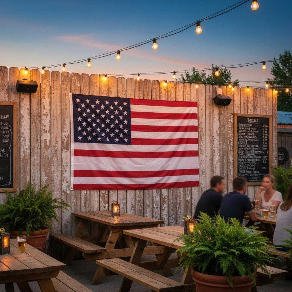USA Flag Indoor Outdoor Use American Long-Lasting Polyester