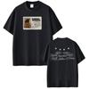 Sångare Bad Gyal 2026 Tour Hip Hop Vintage T-shirt Mode Tryck T-shirt Sommar Tryck Kortärmad Casual Lös T-shirts Unisex