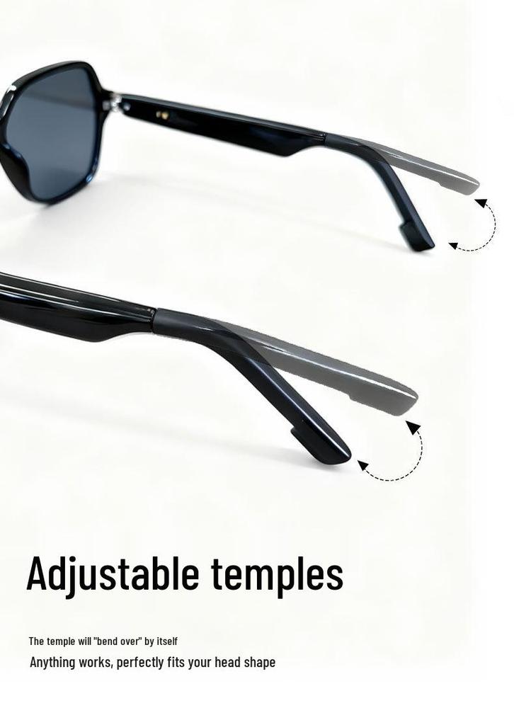Smart AI Bluetooth Glasses: Translate 100+ Languages & Enjoy Music with Various Frame Support
