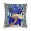 Zeta Phi Beta Pillowcase Polyester Linen Velvet Creative Zip Decor Pillow Case Sofa Seater Cushion Cover