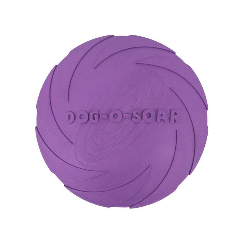 Jouets Jouets Chien Animal en Caoutchouc Disques Volants Soucoupe Petit Moyen Chien Mignon Chiot Agile Entraînement Disque Volant diameter 18cm