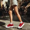 Fashion Summer New Women Fashion Casual Shoes Plus Size 43 Woman Platform  Breathable Sport Shoes Female Lace Up Tennis Sneakers