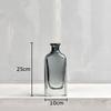 Two Tone Transparent Glass Vase Hydroponics Plant Pots Table Decoration Flower Arrangement Floral Vases Room Aesthetic Decor