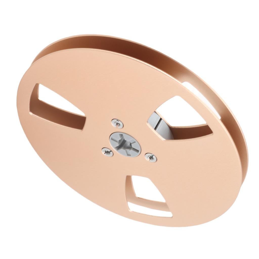 1 4 5 Inch Empty Tape Reel Aluminum Alloy 3 Hole Universal Opening Machine Part Recording Takeup Reel