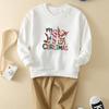 My deer's first Christmas transfer iron hot press application Clothes stickers Shirt fur coat hat decals Clothes stickers decals