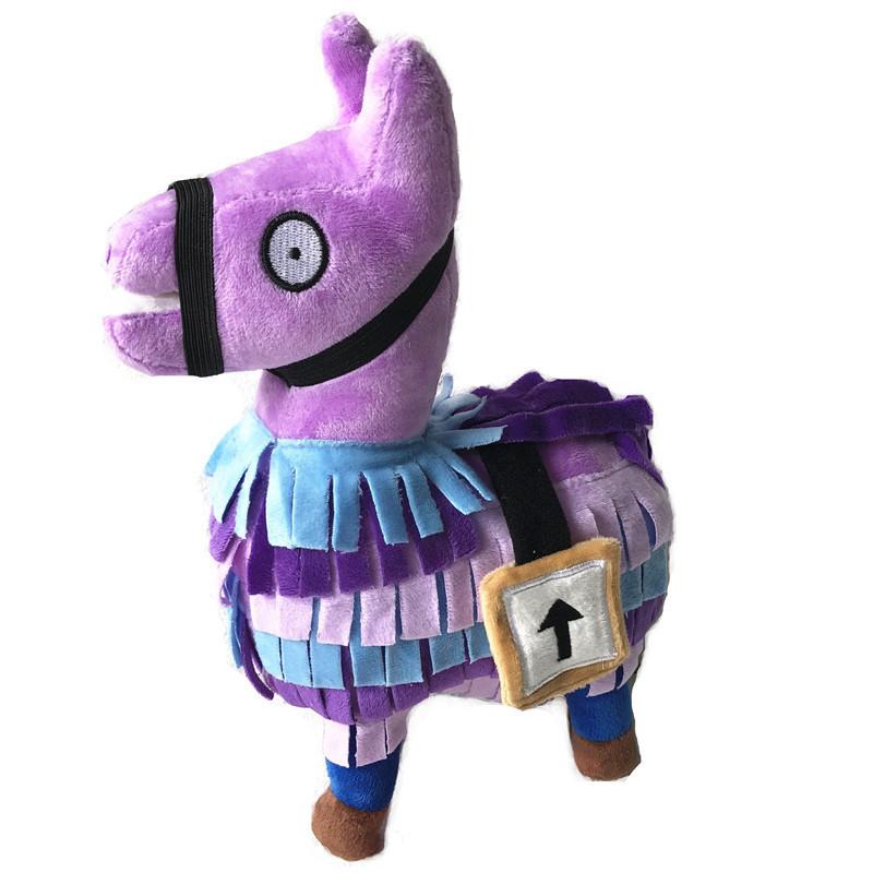 

25cm Fortnite Alpaca Plush Toy Kawaii Room Decoration Cartoon Sofa Pillow Cushion Cosplay Stuffed Animal Doll Kids Birthday Gift
