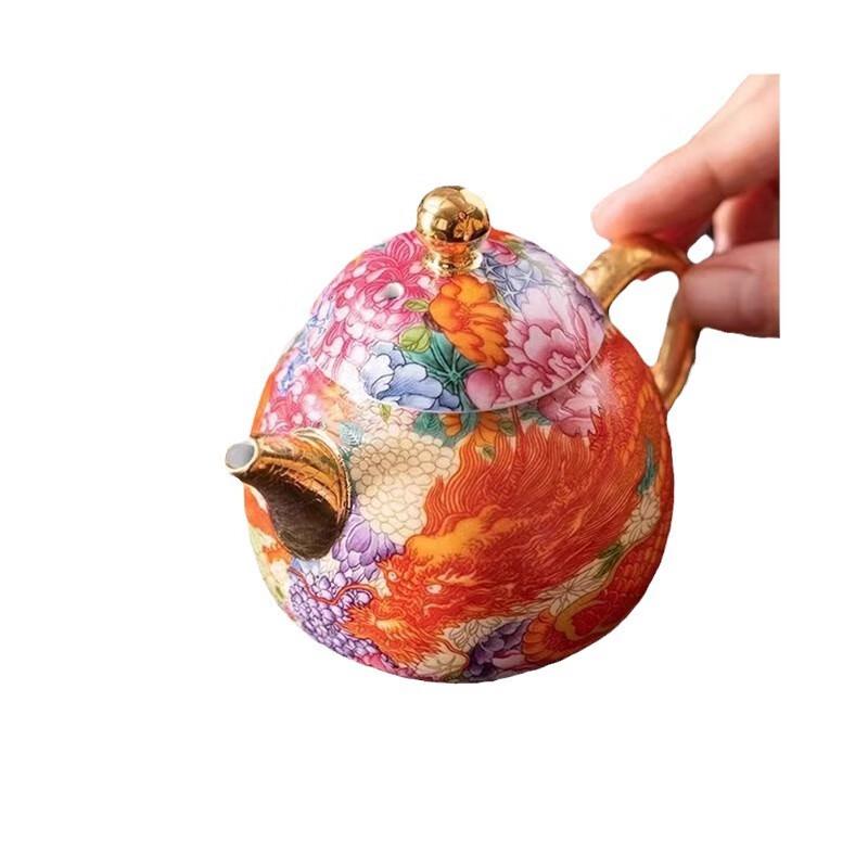 Chaxun Azure Dragon Ceramic Kung Fu Tea Set