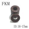 Скелетное маслосъемное кольцо вала из FKM TC-16*24*24*26*28*30*32*35*40*4/5/7/8/10 Покрытое Двухгубчатое С Пружиной