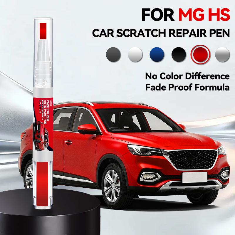 For MG Motor MG HS 2018-2025 ZSA Paint Repair Pen Touch Up Scratch Remover DIY Auto Accessories Black White Blue Brown Silver