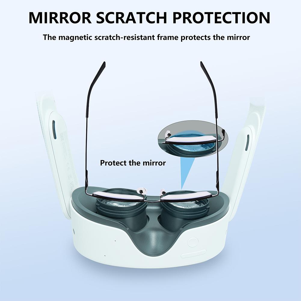 For Meta Quest 3S VR Glasses Lens Protector Ring Anti-Scratch Anti-Blue Light Lenses Magnetic Prevent Eyeglass From Scratching