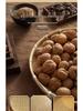 Handmade Round Bamboo Winnowing Basket for Drying Vegetables, Storage Basket with No Holes