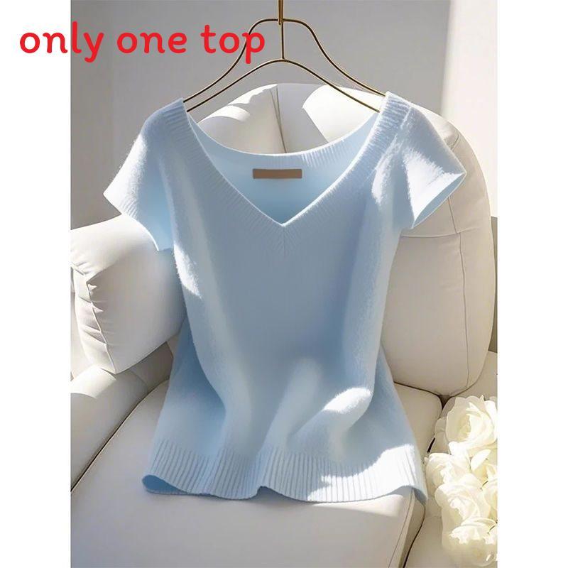 Elegant Spring Oversize Tshirt With Embroidery For Women