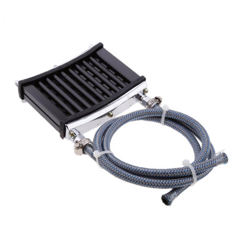 1 Set Cnc Engine Oil Cooler Kit Radiator 125Cc 140 150Cc Pit Pro Trail Dirt Bike