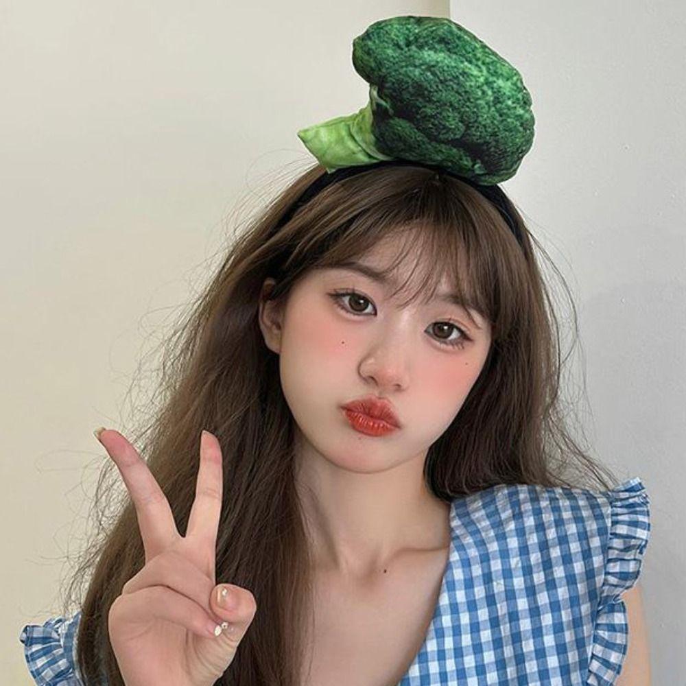 

Kawaii Fruits Headband Headwear Vegetable Hair Bands Fashion Simulated Food Hair Hoop Children Style23