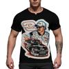 Maytue Herren T-Shirt Dale Earnhardt Rundhals Schnelltrocknend Kühl Kurzarm Bequem Sport T-Shirts