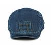 Denim Hat Women Beret British Vintage Forward Hat Men's Peaked Cap