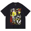 230 g/m² 100% Baumwolle Ranma 12 V7 Ryoga Print Unisex Schweres Baumwoll-T-Shirt