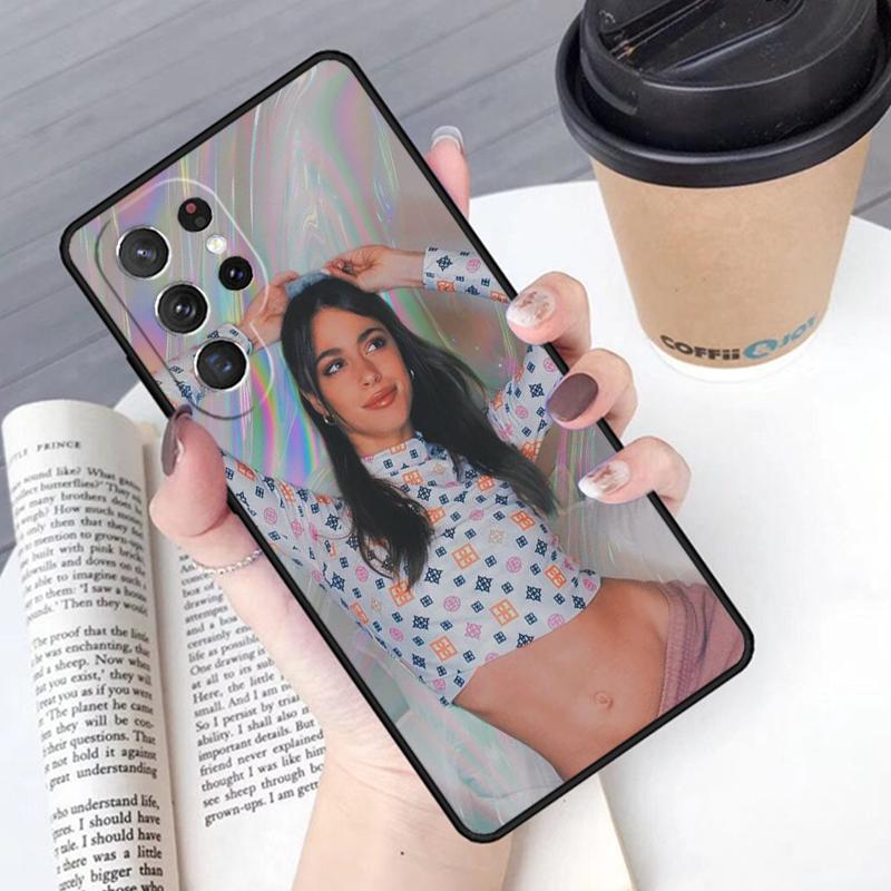 Tini Stoessel Phone Case Cover For Samsung Galaxy S24 S25 Ultra S21 S22 Ultra S10E Note 10 Plus Note 20 FE S23