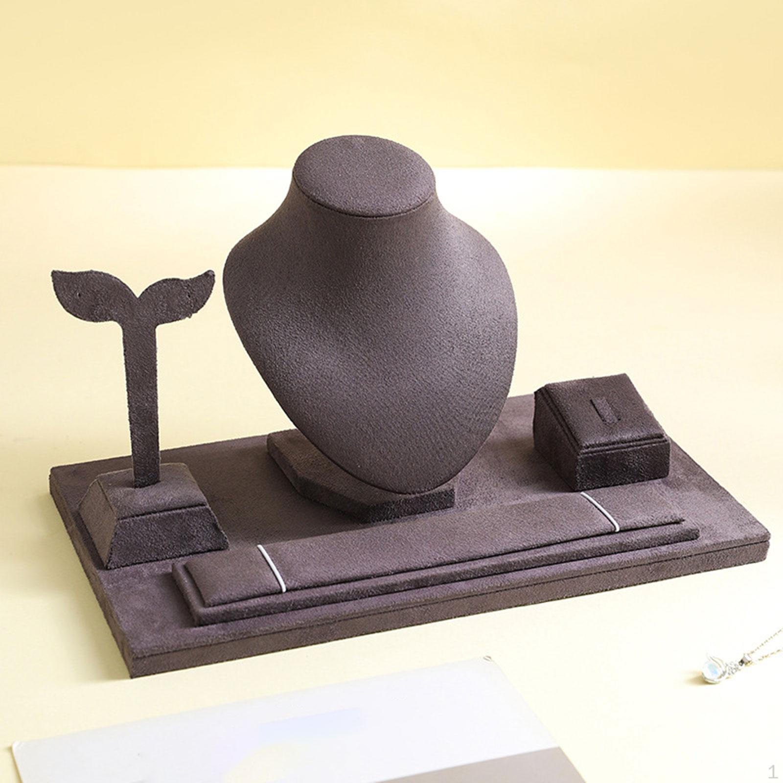 Jewelry Display Stand Holder Decoration Versatile Stylish Organizer Necklace Bust for Desktop Girl