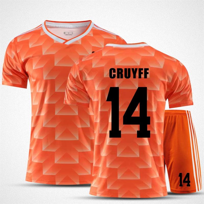1988 Netherlands Jersey #14 18