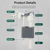 In-Wall Bathroom Water Tank Fitting with G3/8inch Hanging Toilet Water Valve Accessory