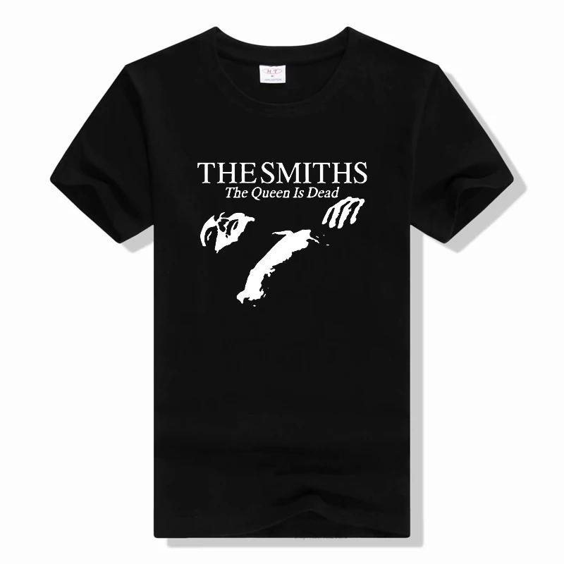 

The Smiths The Queen Is Dead t shirt Men Cotton T Shirt Summer Tops Short Sleeve t shirt casual o-neck tees S