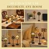 Wooden Shell Stars Night Light Energy Saving Ramadan Desk Light LED Moon Light  Party Decor