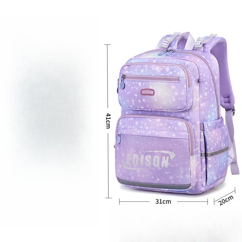 Ultra-light Schoolbag for Primary School Boys, Suspended Children, Burden Reduction and Spine Protection Bag for Girls