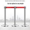 Retractable Queue Stanchion