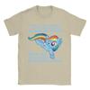 Unisex Rainbow Dash T Shirts Cotton Clothes Creative Short Sleeve Crewneck Tees Plus Size TShirts