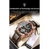 POEDAGAR Tourbillon Automatic Mechanical Wristwatch Waterproof Luminous Date Week Leather Men Watch Luxury Fashion Watches