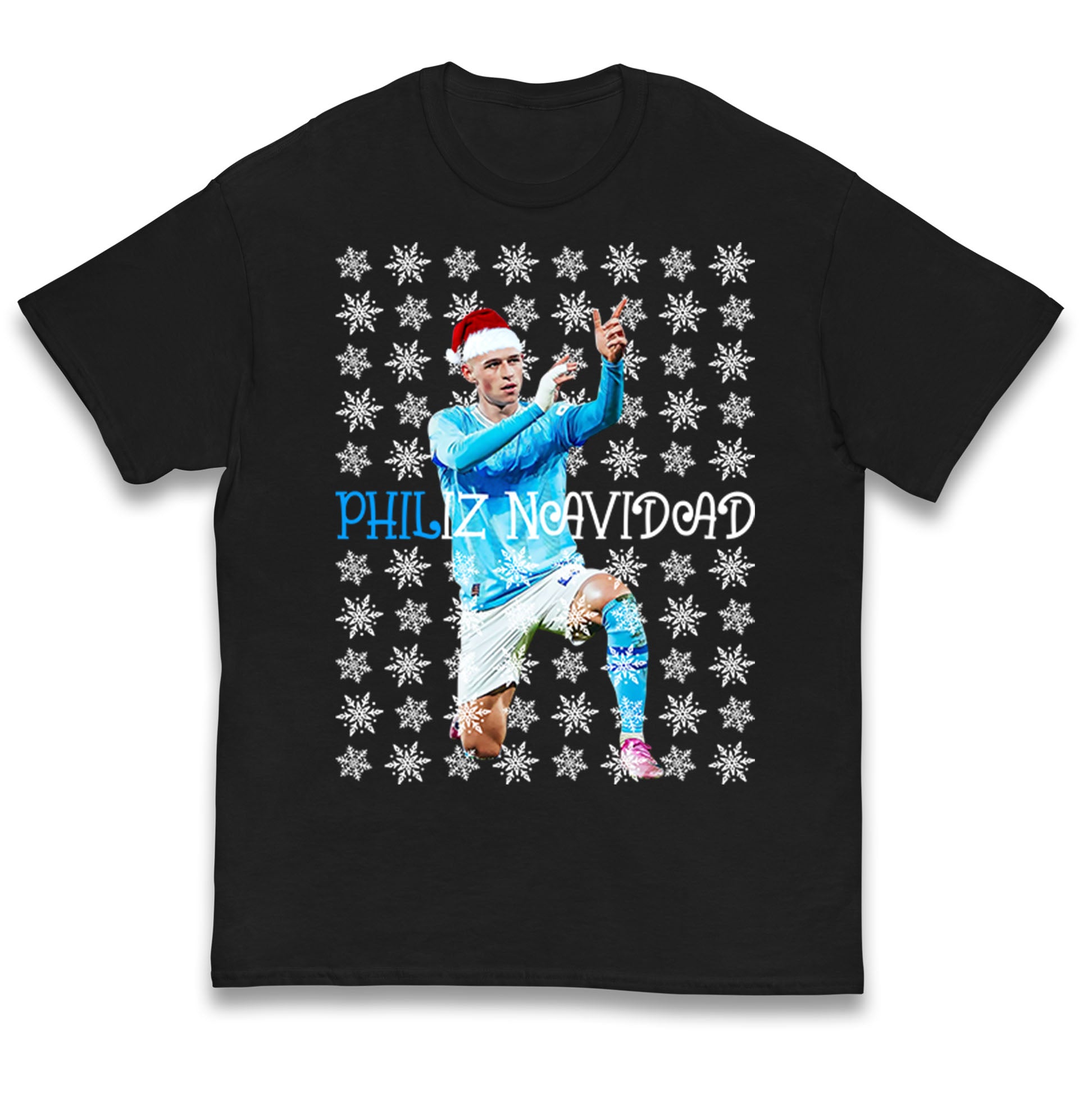 Phil Foden Philiz Navidad Christmas Kids T Shirt 160