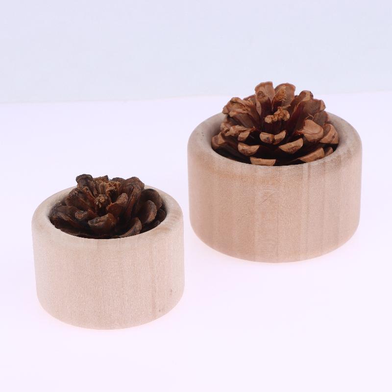 Creative Pine Cone Wood Essential Oil Diffuser Long-Lasting Floral Wooden Essential Oil Diffuser Home Office Car Oil Diffuser