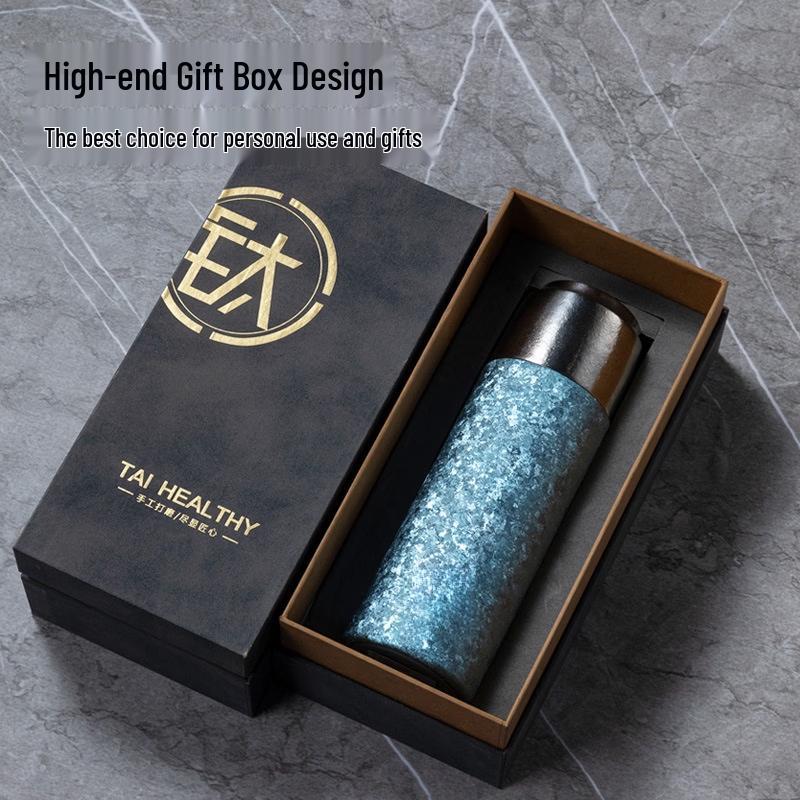 Shangqi Titanium Double-Wall Insulated Tea Infuser Tumbler, 420ml