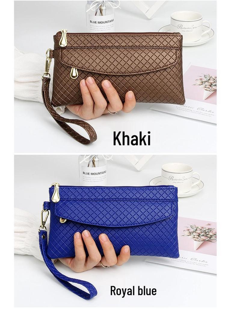 Korean Style Women's Clutch Handbag - Mini Cell Phone & Coin Purse