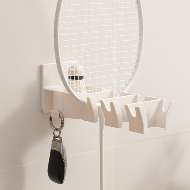Fast Assembly Sports Gear Wall Organizers Multifunctional Racket Stand for Domestic Fitness Club Use