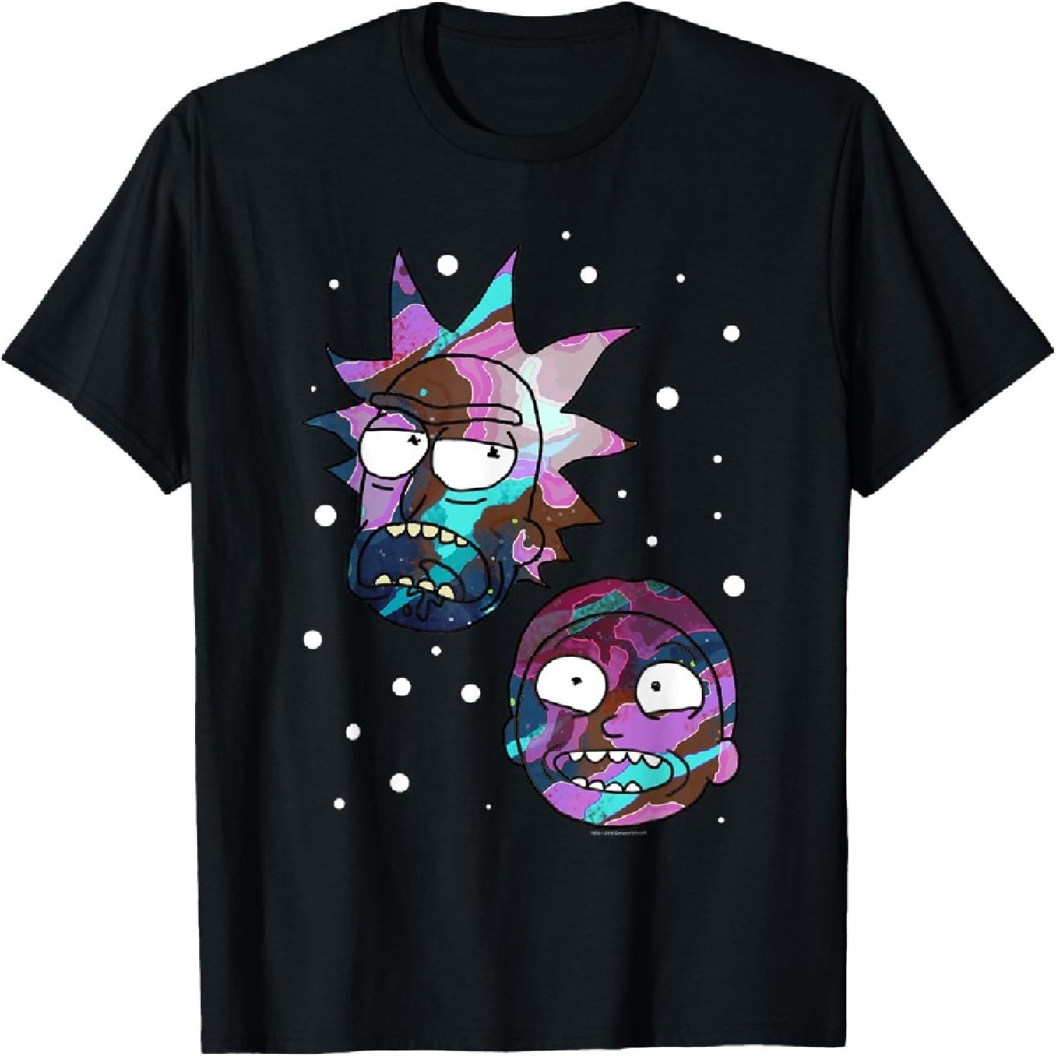 

Rick and Morty Space Heads T-Shirt XXXXXL різнокольоровий