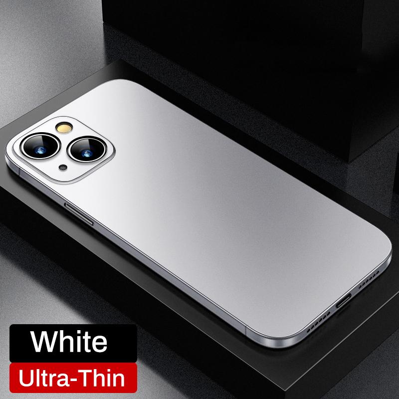 

Ultra Thin Matte Translucent Case For iPhone 16 15 14 13 12 mini 11 Pro X Xr Xs Max Plus SE2 3 Clear Soft Hard Back Slim Cover For iPhone 14Pro Max чистый