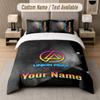 Custom Bedding Set Linkin Park Pattern, Print Name Text 1 Duvet Cover plus 2 Pillowcases Home Textile